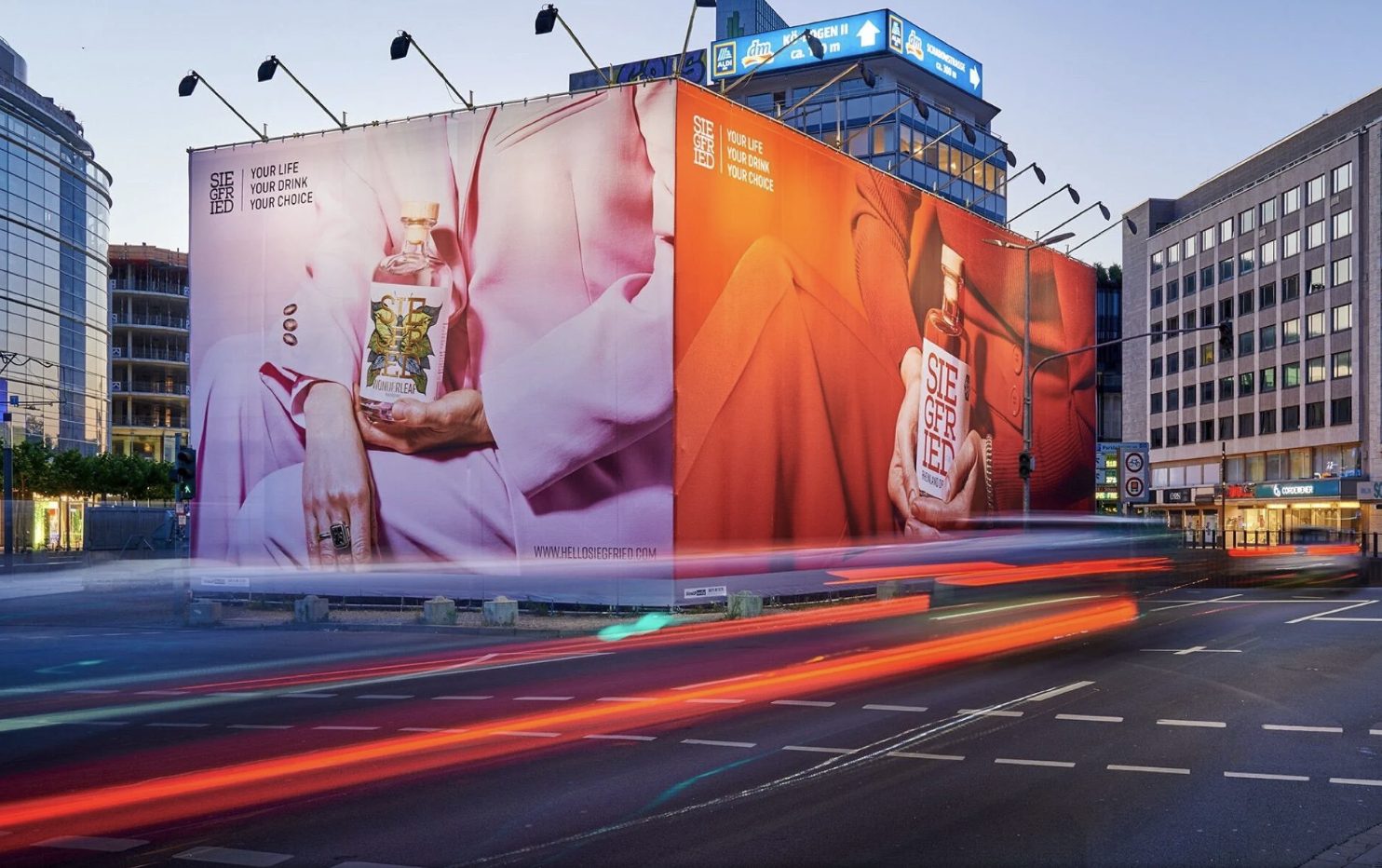 Munich out of home campaign site 1