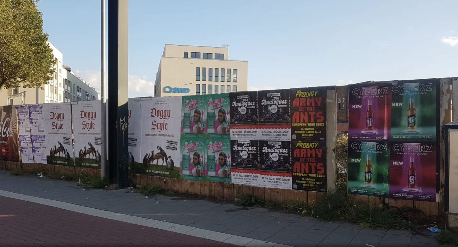 Munich out of home campaign site 9