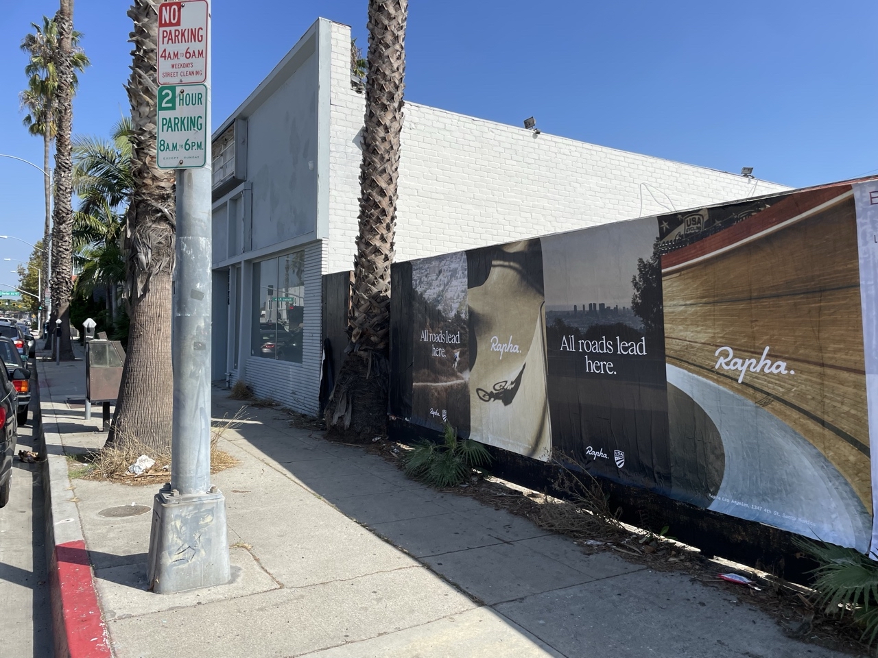 Rapha campaign installation by Undercover Arts
