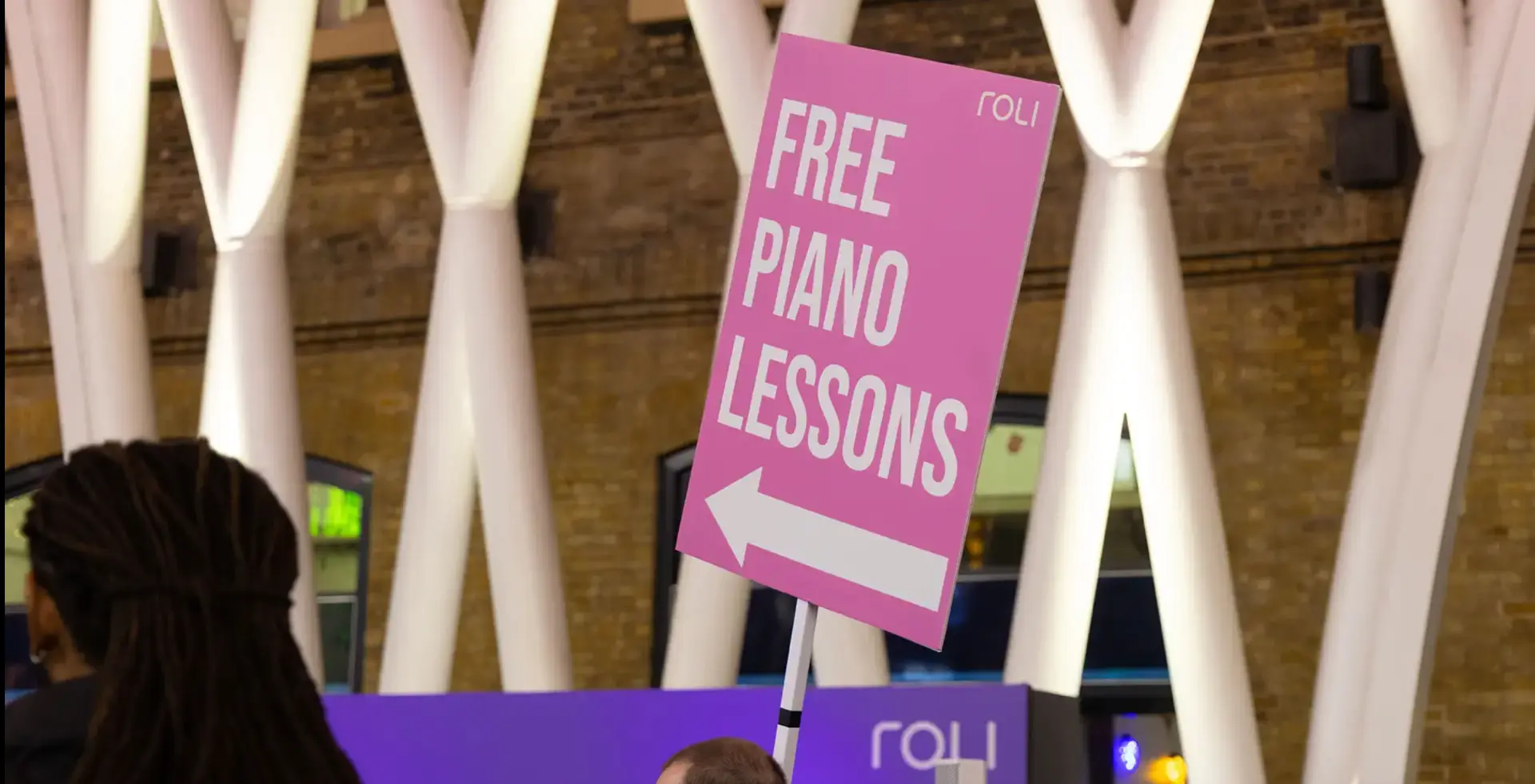 ROLI campaign installation by Undercover Arts